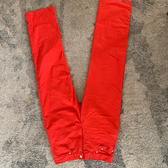 J c de castelbajac orange/red pants - Picture 4 of 4